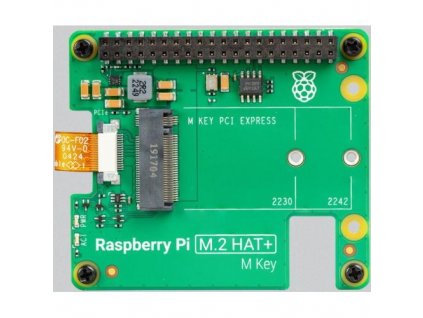 RASPBERRY PI M.2 HAT+ rozšiřující deska Raspberry Pi