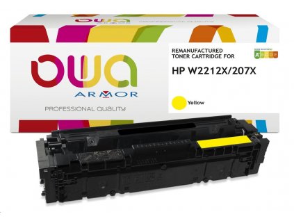 OWA Armor toner pro HP W2212X,žlutý,2450st.