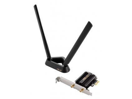 ASUS PCE-AXE59BT Wireless AXE5400 PCIe Wi-Fi 6E Adapter Card, Bluetooth 5.2