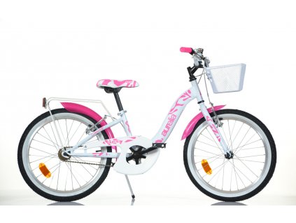 Dětské jízdní kolo Dino Bikes 204R bílé 20" dívčí