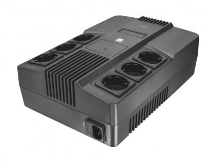 TRUST Záložní zdroj Maxxon 800VA UPS with 6 standard wall power outlets