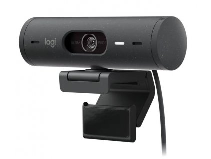 Logitech Webcam BRIO 500, Graphite