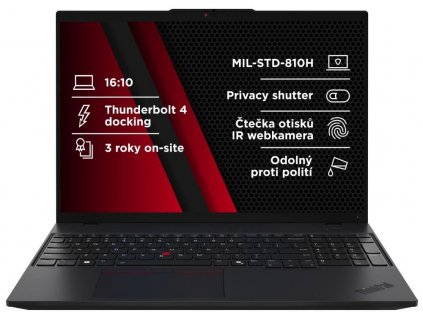 LENOVO NTB ThinkPad L16 G1 - Ultra5 125U,16" WUXGA,16GB,512SSD,5MP+IRcam,W11P