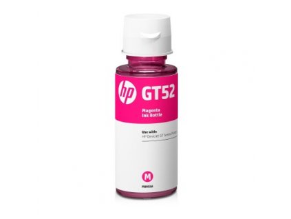 HP GT52 - purpurová lahvička s inkoustem