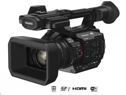 Panasonic HC-X20E (4K kamera,4K/10-bit, 1", 20x zoom, 24.5mm, OIS, Man.Ring, XLR, ND, IR, EVF)