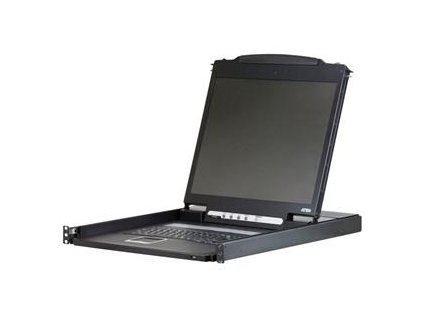 Aten console, 19'' LCD, rack 19'', kláv., touchpad