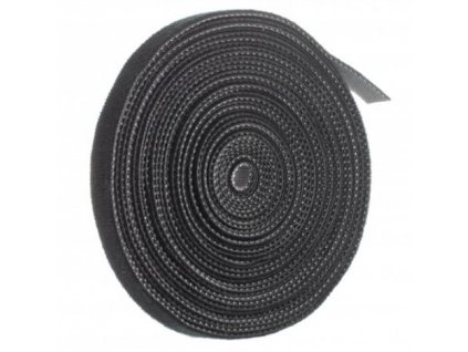 Páska na suchý zip NEKU 70.3587 10mm 5m černá organizér kabelů