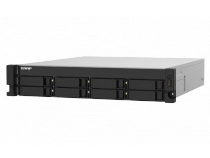 QNAP TS-832PXU-4G (1,7GHz / 4GB RAM / 8x SATA / 2x 2,5GbE / 2x 10GbE SFP+ / 1x PCIe / 4x USB 3.2)