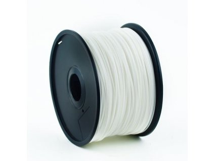 GEMBIRD 3D ABS plastové vlákno pro tiskárny, průměr 1,75 mm, bílé, 3DP-ABS1.75-01-W