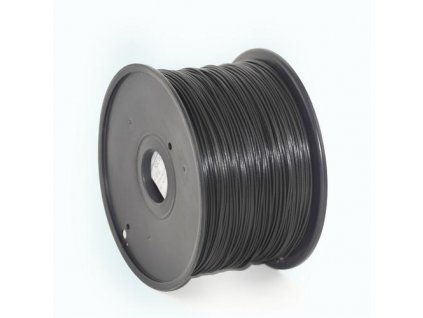 GEMBIRD 3D PLA plastové vlákno pro tiskárny, průměr 1,75 mm, černé, 3DP-PLA1.75-01-BK