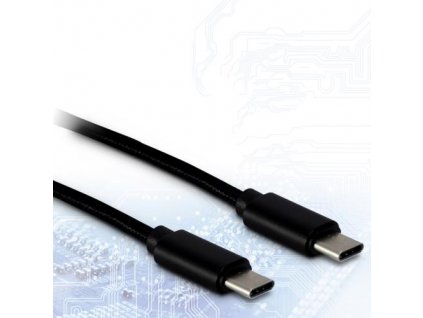 INTER-TECH kabel USB3.1 Type-C na USB3.1 Type-C, 1m