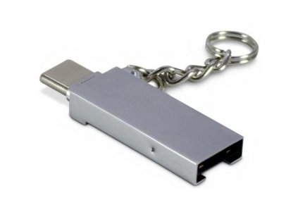 INTER-TECH čtečka paměťových karet USB-C/USB-A