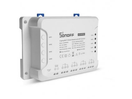 SONOFF (4CH R3) Smart Switch, 4 kanály, smart integrovaný spínač, WiFi switch. eWeLink