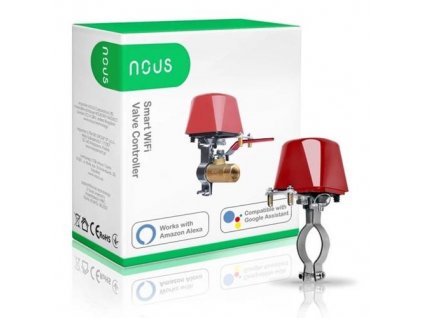NOUS L3 WiFi Smart Valve Controller, chytrý ovladač ventilu, kompatibilní s Tuya