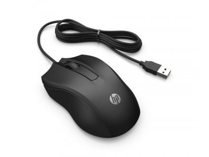 HP myš HP 100 optická černá USB
