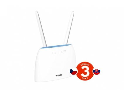 Tenda 4G09 - AC1200 Wi-Fi 4G+ LTE router + SIM O2 GO, 300 Mb/s, 2x WAN/LAN, Cat.6, 2x Ant., IPv6 a VPN