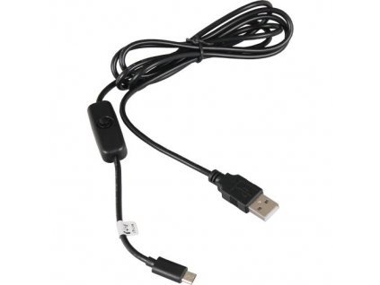 JOY-IT RASPBERRY PI USB A na Micro USB B napájecí kabel s vypínačem 1,5m