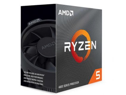 AMD cpu Ryzen 5 4600G AM4 Box (rozbalený) (s chladičem, 3.7GHz / 4.2Hz, 8MB cache, 65W, 6x jádro, 12x vlákno), s grafikou, Zen2 CPU