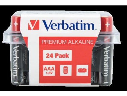 VERBATIM Alkalická Baterie AAA 24 Pack / LR03