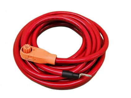 Kabel DEYE silový, pro baterii BOS-G, 5m, červený