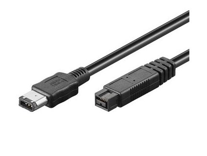 PremiumCord FireWire 800 kabel,1,8m, 9pin-6pin