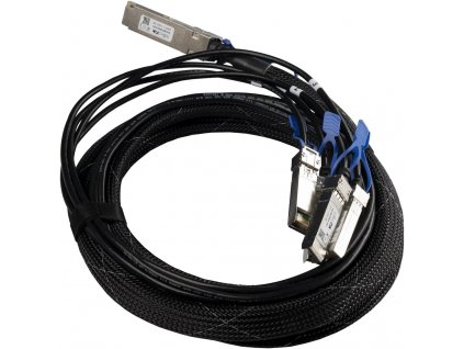Kabel Mikrotik XQ+BC0003-XS+ 100G DAC, QSFP28 na 4x SFP28, 3m