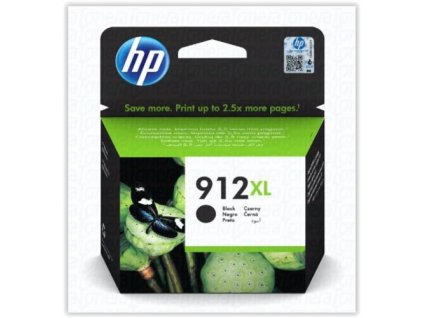 HP 3YL84AE náplň č.912XL černá inkoustová kazeta (cca 825 stran) OfficeJet 8013, 8022, HP OfficeJet Pro 8023