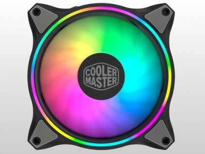 Cooler Master ventilátor MasterFan MF120 Halo 3in1, 3x120mm, ARGB, černá