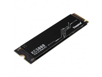 KINGSTON KC3000 SSD NVMe M.2 512GB PCIe (čtení max. 7000MB/s, zápis max. 3900MB/s)
