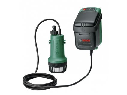 BOSCH GardenPump 18V-2000, akumulátorové čerpadlo na dešťovou vodu, 18 V, 2000 l/h