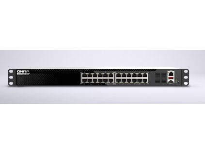 QNAP L3 Lite řízený switch QSW-M3224-24T (24x 10GbE port - podpora rychlostí: 10G/5G/2,5G/1G/100M)