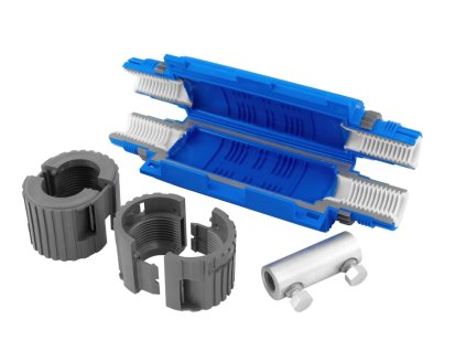 ETELEC Spojka SHARK 6801A gelová se svorkou 1x (25÷50mm2) IP68