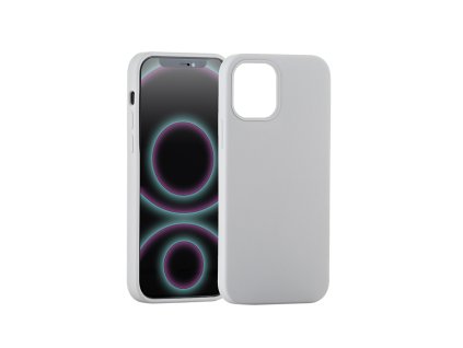 ER POWER Silikonový kryt CARNEVAL SNAP pro iPhone 12 Pro Max s MagSafe - šedá