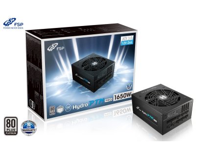 FSP HYDRO PTM PRO 1650/1650W/ATX 3.0/80PLUS Platinum/Modular/Retail
