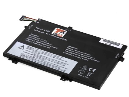 Baterie T6 Power pro Lenovo ThinkPad L480, L490, L580, L590, L15 Gen 1, 4050mAh, 45Wh, 3cell, Li-Pol