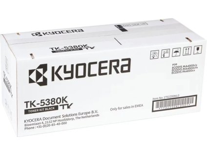 Kyocera toner TK-5380K černý na 13 000 A4 (při 5% pokrytí), pro PA40000cx, MA4000cix/cifx