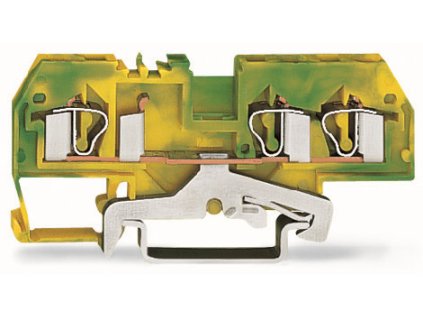 WAGO Svorka 281-687 řadová 4mm zelenožlutá