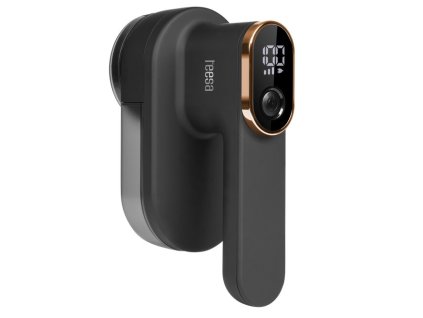 Odžmolkovač dobíjecí Teesa LR40, USB-C, display, 3 rychlosti, 6 nožů, černá