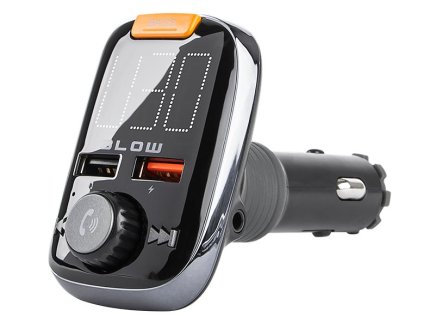 FM Transmitter BLOW 74-154, HandsFree BLUETOOTH, USB nabíječka QC 3.0