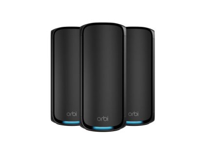 NETGEAR ORBI9 QB WIFI7 3P 1Y ARMOR BLK BNDL
