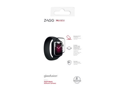 ZAGG Invisible Shield Fusion + hybridní sklo Apple Watch 7/8 (41mm)