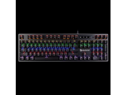 A4tech Bloody Klávesnice B760, herní klávesnice, mechanická, drátová, Black Switch, CZ/SK, Černá