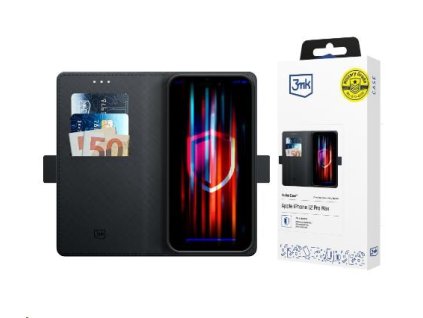 3mk ochranné pouzdro Wallet Case pro Apple iPhone 12 Pro Max