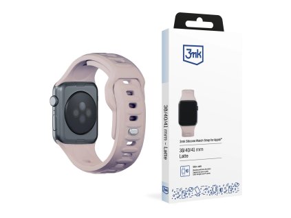 3mk řemínek Watch Strap pro Apple 38/40/41 mm Latte