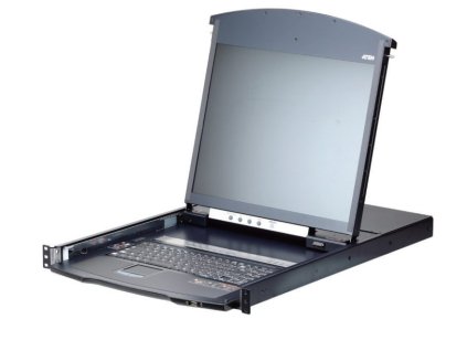 ATEN 16-port Cat.5 KVM PS/2+USB, OSD, 19'', 2 příst