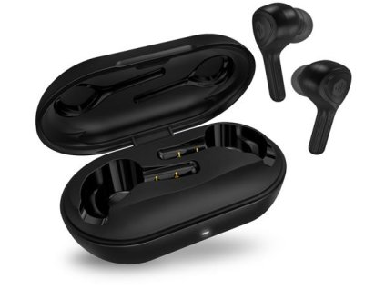 CONNECT IT HYPERBASS True Wireless Sonic+ sluchátka do uší s mikrofonem, ČERNÁ