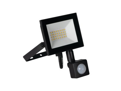 KANLUX Svítidlo GRUN NV LED-20-B-SE 20W 1700lm 4000K reflektor s čidlem IP44