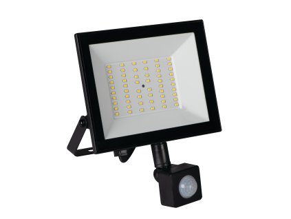 KANLUX Svítidlo GRUN NV LED-50-B-SE 50W 4500lm 4000K reflektor s čidlem IP44