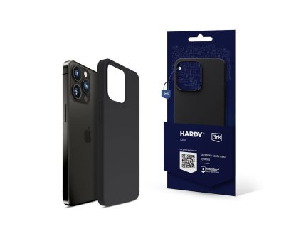 3mk ochranný kryt HARDY Silicone MagCase pro Apple iPhone 16 Pro Max, Graphite