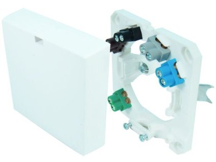 PROTEC Přípojka přístrojováPHAD 5x2,5 AP/UP s víčkem IP20